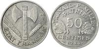 Frankreich 50 Centimes Münze, Bazor, Beaumont - Le Roger, VZ -
