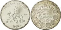 Frankreich Medaille Medal, L'Europe des XXVII Essai, 10ème Anniversaire 1999-2009 EURO -