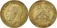 Großbritannien Shilling Münze, George V, S, Silber, KM:816a -