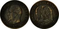 Frankreich 5 Centimes Münze, Napoleon III, Napoléon III, Lille, SS -