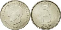 Belgien 250 Francs, 250 Frank Münze, Brussels, SS, Silber, KM:157.1 -