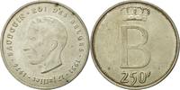 Belgien 250 Francs, 250 Frank Münze, Brussels, S, Silber, KM:157.1 -