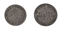 Deutsch Staaten Groschen Münze, PRUSSIA, Friedrich Wilhelm IV, Berlin -