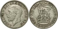Großbritannien Shilling Münze, George V, SS, Silber, KM:833 -