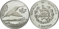 Guatemala Quetzal Münze, Tower, UNZ, Aluminium, KM:1d.2 -