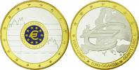 Frankreich Medaille Medal, Géants Euro, UNZ+, Copper Clad Brass -