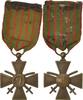 Frankreich Medaille Croix de Guerre, Good Quality, Bronze, 37 -