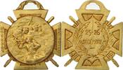 Frankreich Medaille Journée du poilu, Very Good Quality, Gilt Bronze -