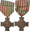 Frankreich Medaille Croix du Combattant, Very Good Quality, Bronze -