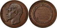 Algeria Medaille Napoléon III, Chemins de Fer Décrétés, Bovy, VZ -