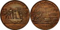 Algeria Medaille Départ et Arrivée des Colons, SS+, Kupfer -