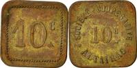 Algeria betaalpenning Token, Société Coopérative Altairac, 10 Centimes, Nécessité, SS -