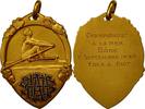 Algeria Medaille Sport, Championnat à la Mer, Yole à Huit, Bône, VZ+ -