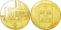 Deutschland Medaille 750 Ans de Berlin, VZ+, Copper Gilt -