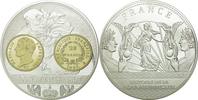 Frankreich Medaille Histoire de la monnaie Française, 20 Francs 1807 -