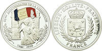 Frankreich Medaille 65ème Anniversaire de la Libération, STGL, Silber -