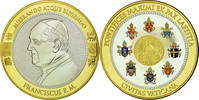 Vatikan Medaille Le Pape François, Religions & beliefs, STGL, Copper -