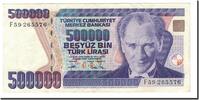 Türkei 500,000 Lira Geldschein, KM:208, UNZ- -