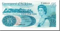 Saint Helena 5 Pounds Geldschein, KM:7b, UNZ -