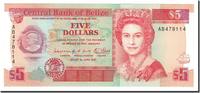 Belize 5 Dollars Geldschein, 1991-06-01, KM:53b, UNZ -