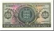 Guernsey 1 Pound Geldschein, Undated (1969-75), KM:45b, UNZ -