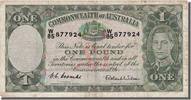 Australien 1 Pound Geldschein, SS -