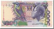 Saint Thomas and Prince 5000 Dobras Geldschein, 1996-10-22, KM:65a, UNZ -