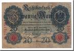 Deutschland 20 Mark Geldschein, 1910-04-21, KM:40a, S -