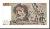 Frankreich 100 Francs Delacroix, D.108, UNZ -