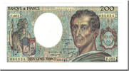 Frankreich 200 Francs Montesquieu, F.001, VZ+ -