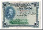 Spanien 100 Pesetas Geldschein, 1925-07-01, KM:69a, SS -