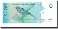 Netherlands Antilles 5 Gulden Geldschein, 1986-03-31, KM:22a, UNZ -