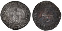 Frankreich Blanc à la couronne 1422-1461 Charles VII le Victorieux