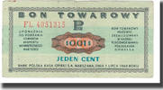 Polen 1 Cent Geldschein, 1973-07-01, KM:FX47, SS -