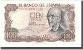 Spanien 100 Pesetas Geldschein, 1970-11-17, KM:152a, UNZ- -
