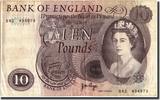 Großbritannien 5 Pounds 1982-88 Geldschein Banknote England Five