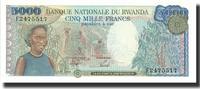 Ruanda 5000 Francs Geldschein, 1988-01-01, KM:22, UNZ -