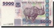 Tanzania 5000 Shilingi Geldschein, Undated (2003), KM:38, UNZ -