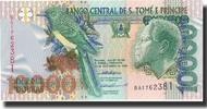 Saint Thomas and Prince 10,000 Dobras Geldschein, 1996-10-22, KM:66a -