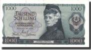Österreich 1000 Schilling Geldschein, 1966-07-01, KM:147a, UNZ- -