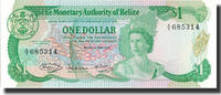 Belize 1 Dollar Geldschein, 1980-06-01, KM:38a, UNZ -
