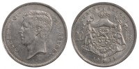 Belgien 20 Francs, 20 Frank Münze, SS, Nickel, KM:101.1 -