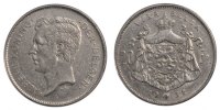 Belgien 20 Francs, 20 Frank Münze, SS, Nickel, KM:102 -