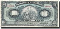 Peru 100 Soles Geldschein, 1959-05-10, KM:79b, SS -