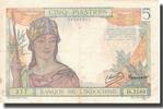 French Indochina 5 Piastres Geldschein, FRENCH INDO-CHINA, Undated (1936), KM:55c, SS