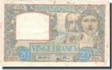 Frankreich 20 Francs 20 F 1939-1942 ''Science et Travail'', 1941-06-11 -