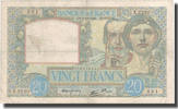 Frankreich 20 Francs 20 F 1939-1942 ''Science et Travail'', 1940-12-05 -