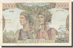 Frankreich 5000 Francs 5 000 F 1949-1957 ''Terre et Mer'', 1949-11-03 -