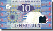 Niederlande 10 Gulden Geldschein, 1997-07-01, KM:99, UNZ -