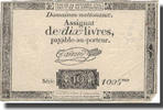 Frankreich 10 Livres 1792-10-24, SS, KM:A66a -